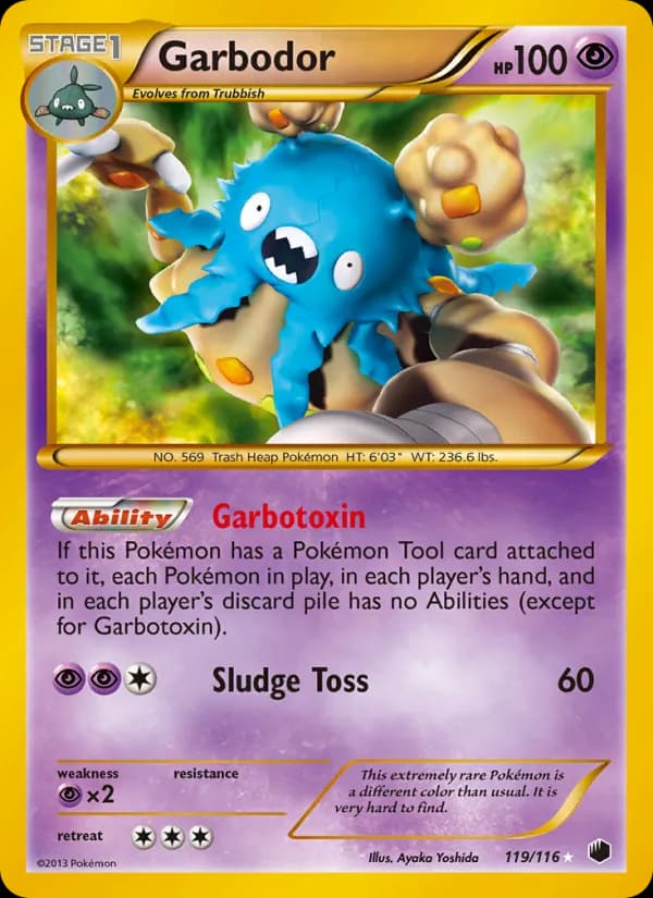Garbodor — Plasma Freeze, Secret Rare