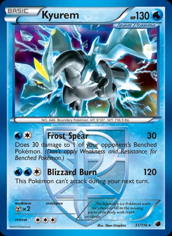 Kyurem — Plasma Freeze, Rare