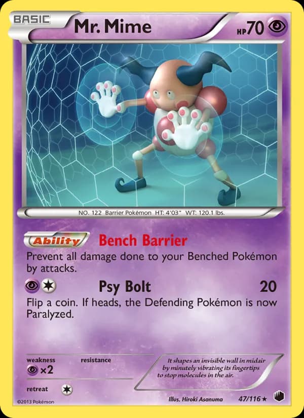 Mr. Mime — Plasma Freeze, Rare