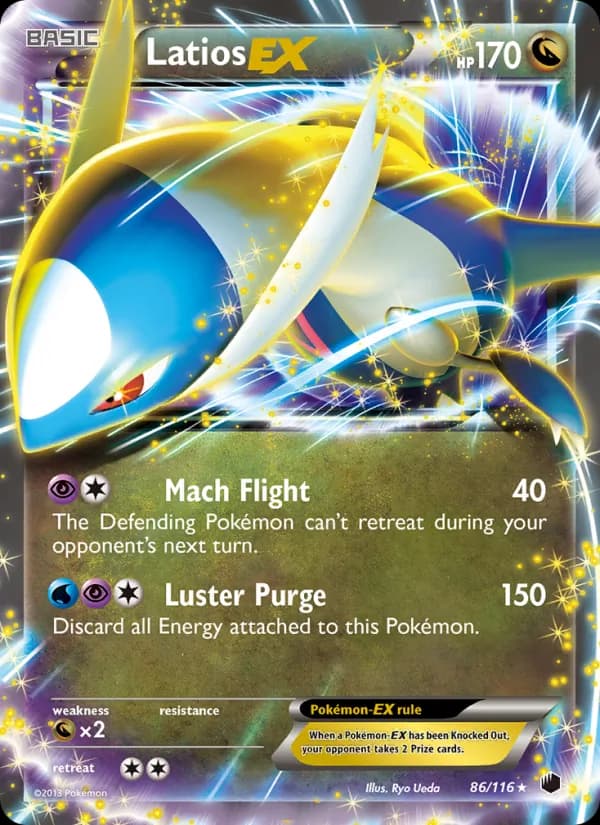 Latios-EX — Plasma Freeze, Rare