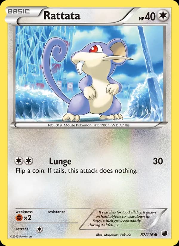 Rattata — Plasma Freeze, Common