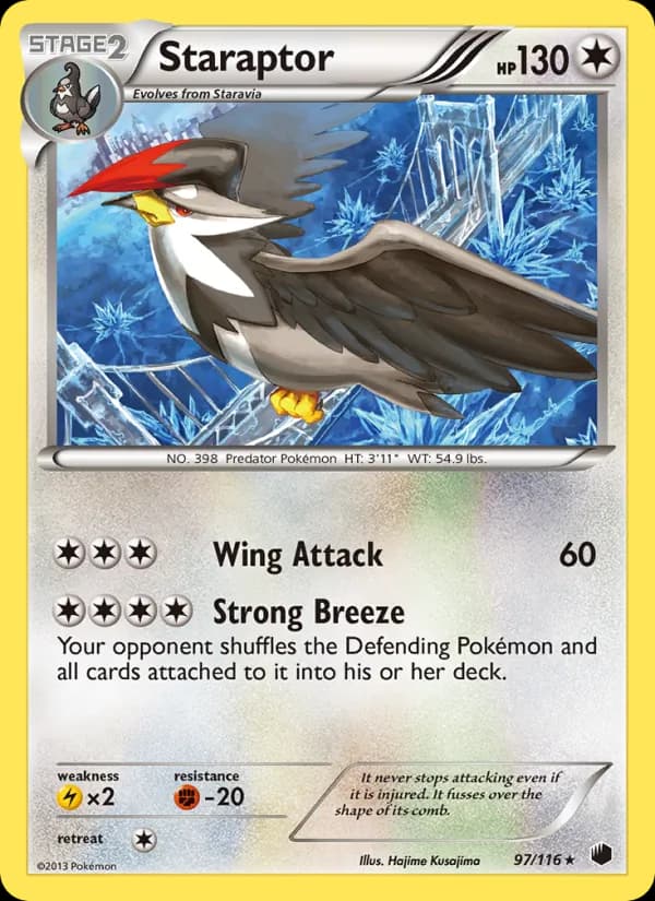 Staraptor — Plasma Freeze, Rare