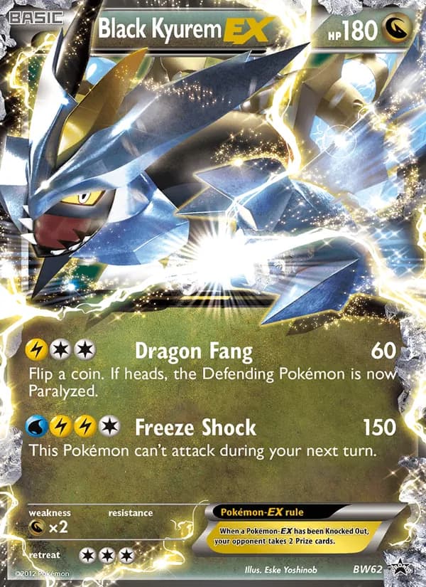 Black Kyurem-EX — BW Black Star Promos, Rare