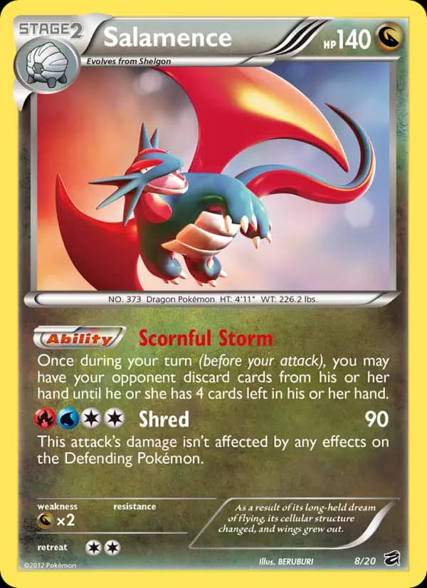 Salamence — Dragon Vault, Rare