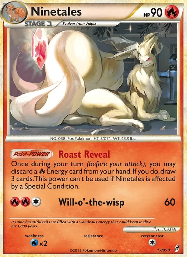 Ninetales — Call of Legends, Rare Holo