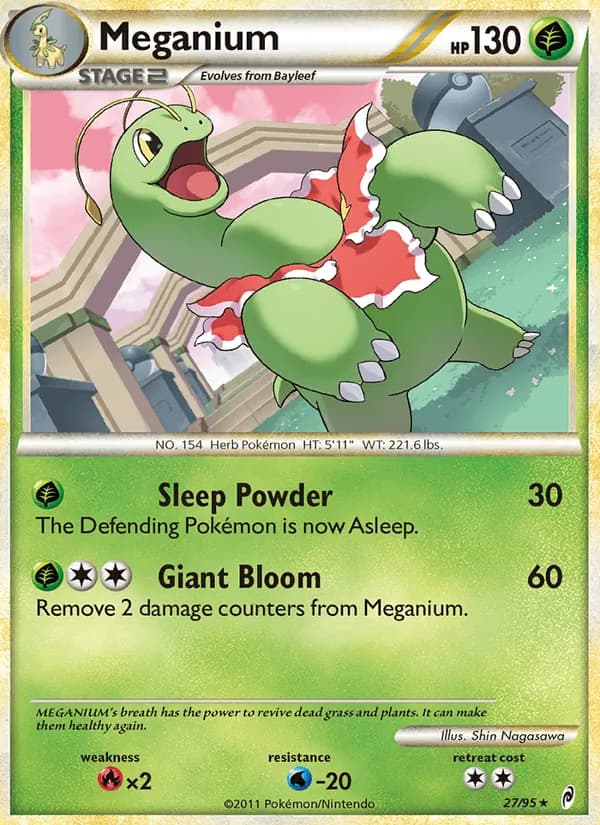 Meganium — Call of Legends, Rare