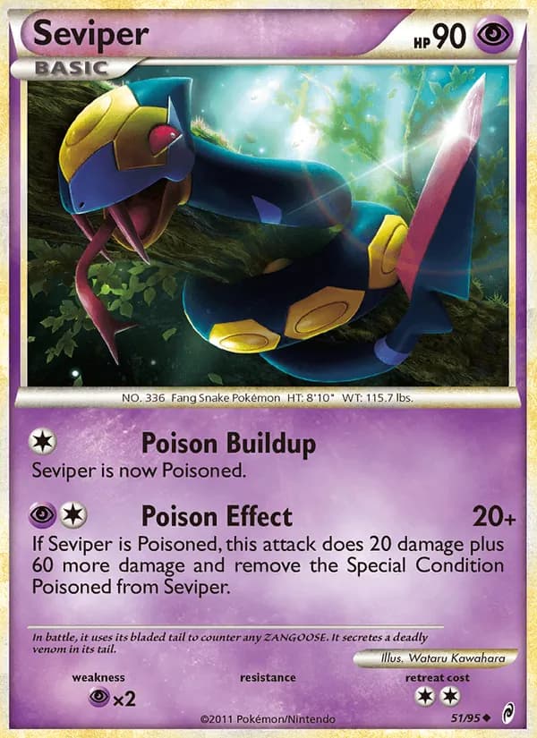 Seviper — Call of Legends, Uncommon