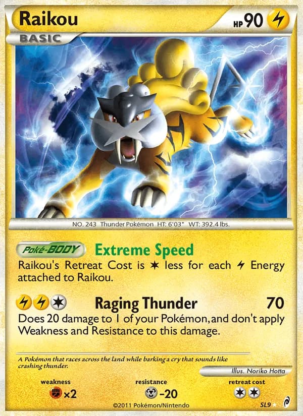 Raikou — Call of Legends, Rare Holo