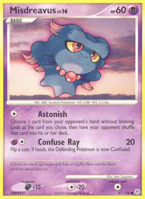 Misdreavus — Diamond & Pearl, Common