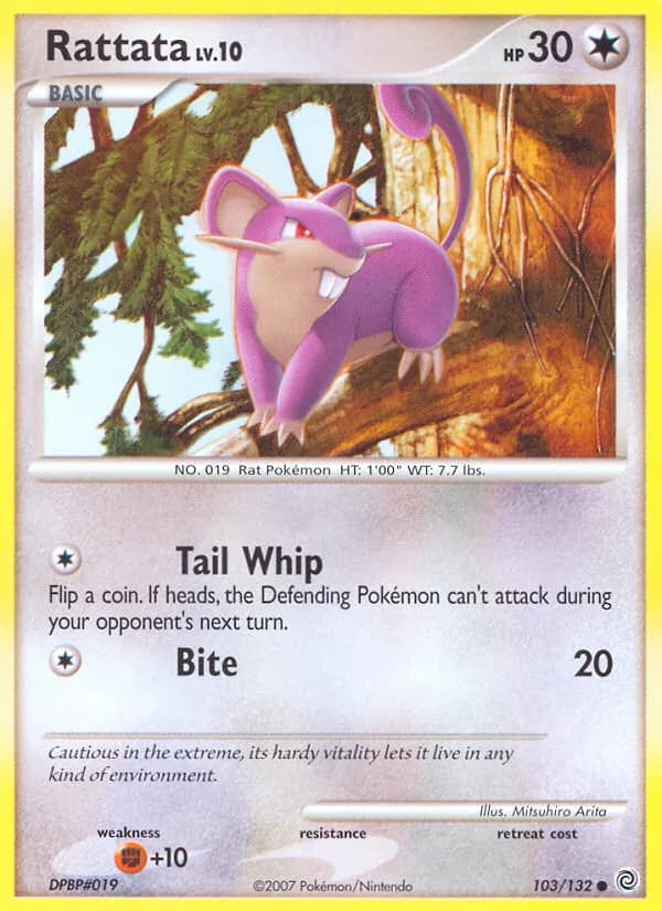 Rattata — Secret Wonders, Common