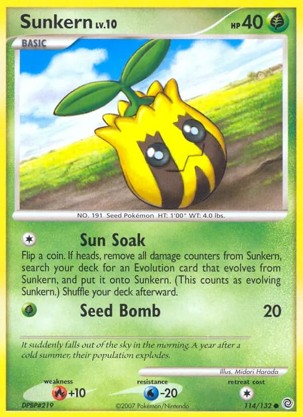 Sunkern — Secret Wonders, Common