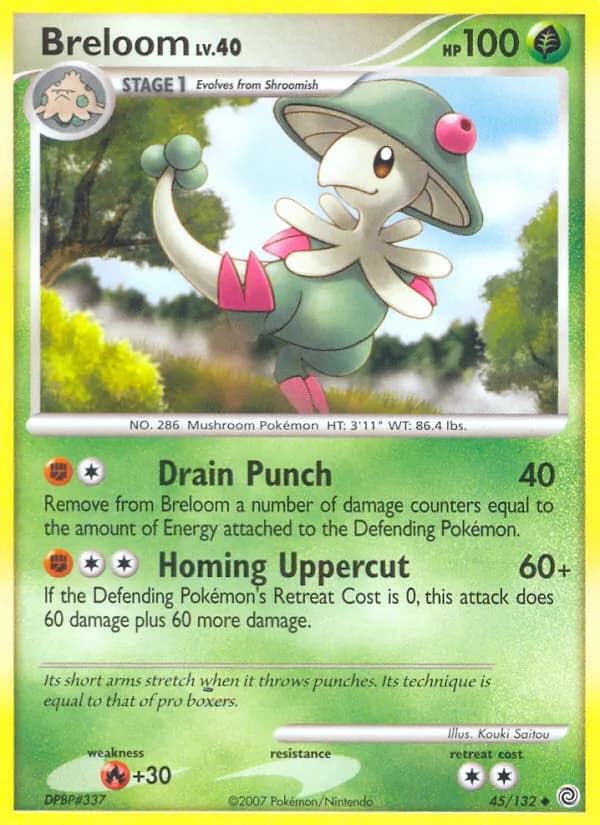 Breloom — Secret Wonders, Uncommon