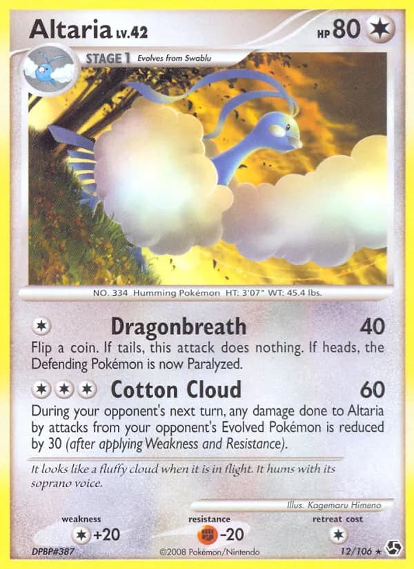 Altaria — Great Encounters, Rare