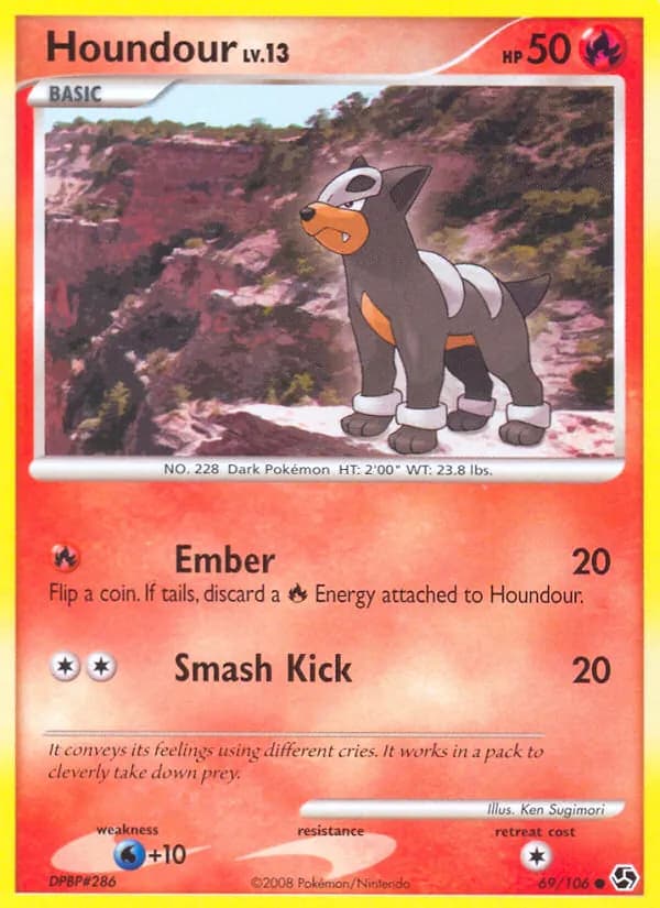 Houndour — Great Encounters, Common
