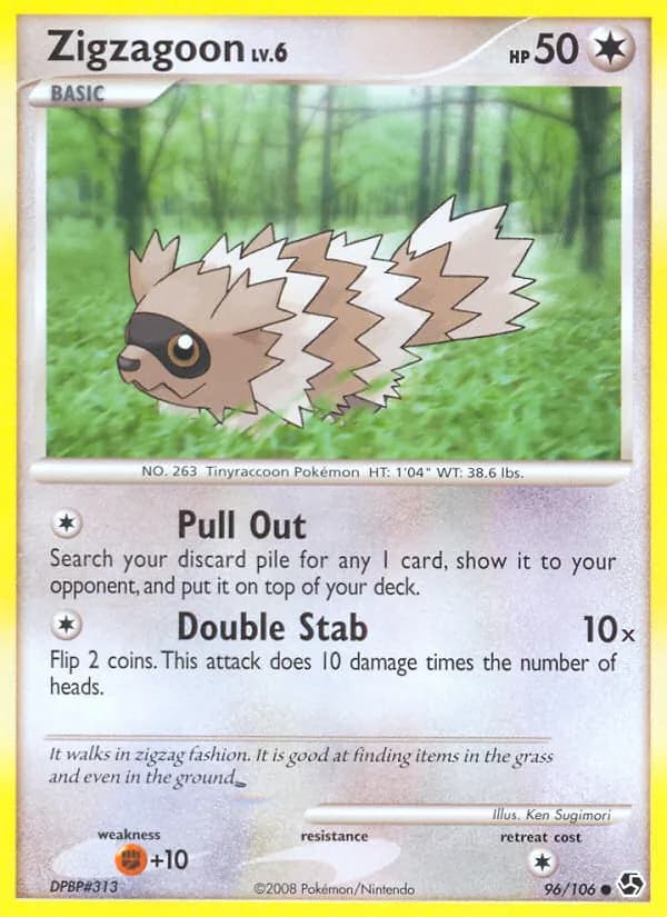 Zigzagoon — Great Encounters, Common