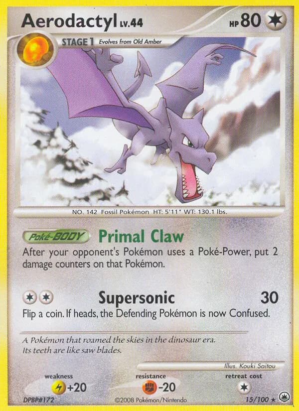 Aerodactyl — Majestic Dawn, Rare