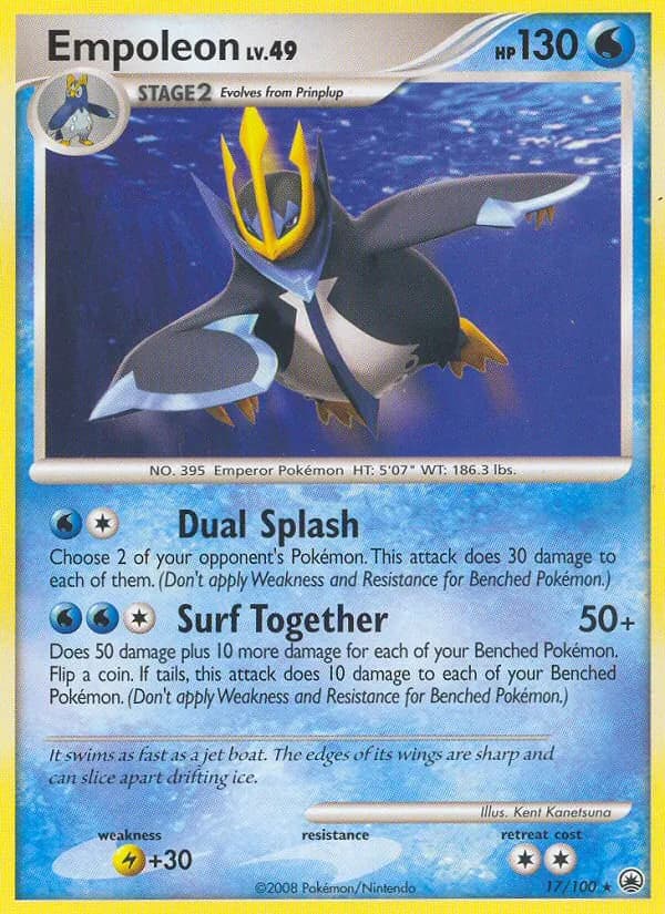 Empoleon — Majestic Dawn, Rare