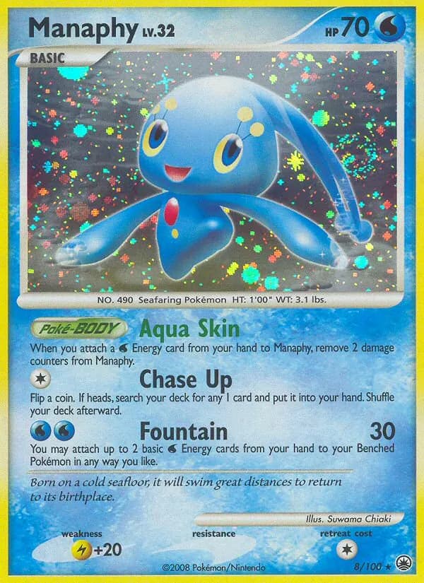 Manaphy — Majestic Dawn, Rare Holo