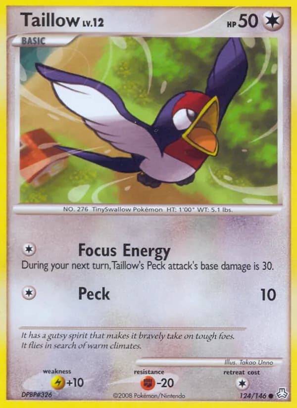 Taillow — Legends Awakened, Common