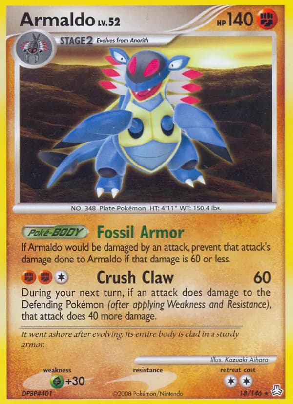 Armaldo — Legends Awakened, Rare