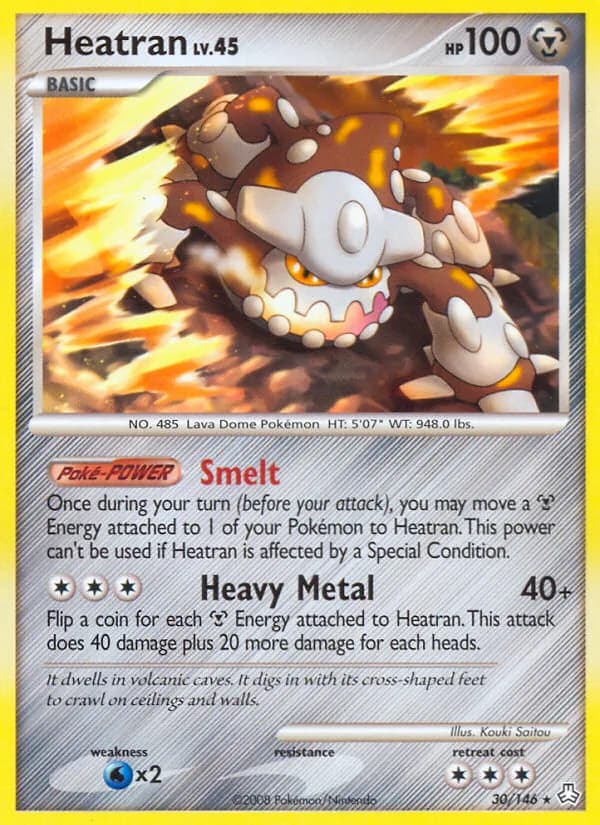 Heatran — Legends Awakened, Rare