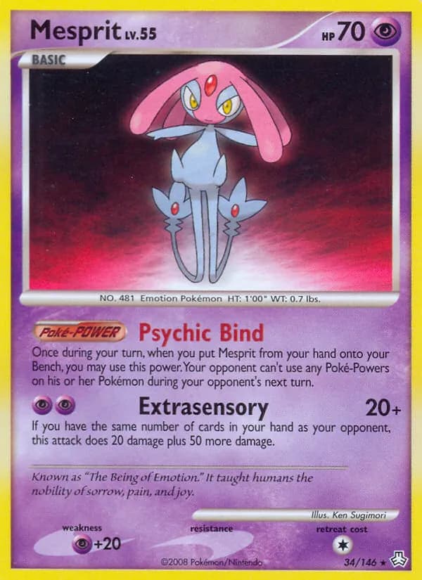 Mesprit — Legends Awakened, Rare