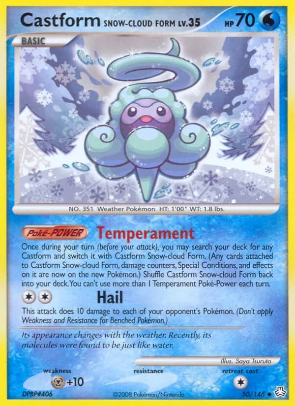 Castform Snow-cloud Form — Legends Awakened, Uncommon