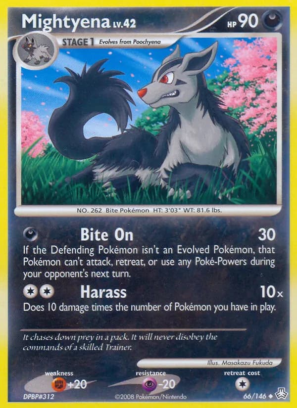 Mightyena — Legends Awakened, Uncommon