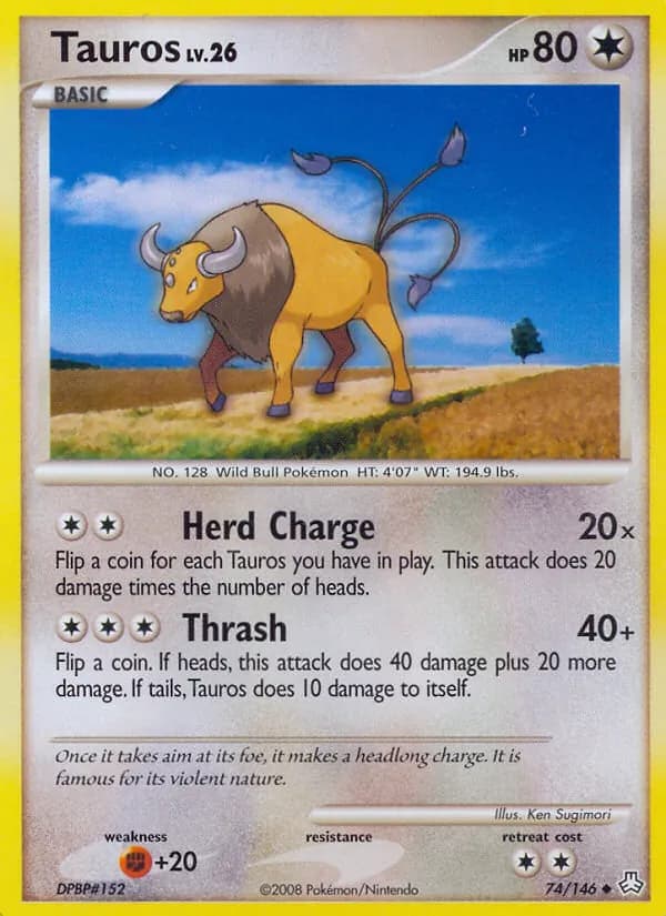 Tauros — Legends Awakened, Uncommon