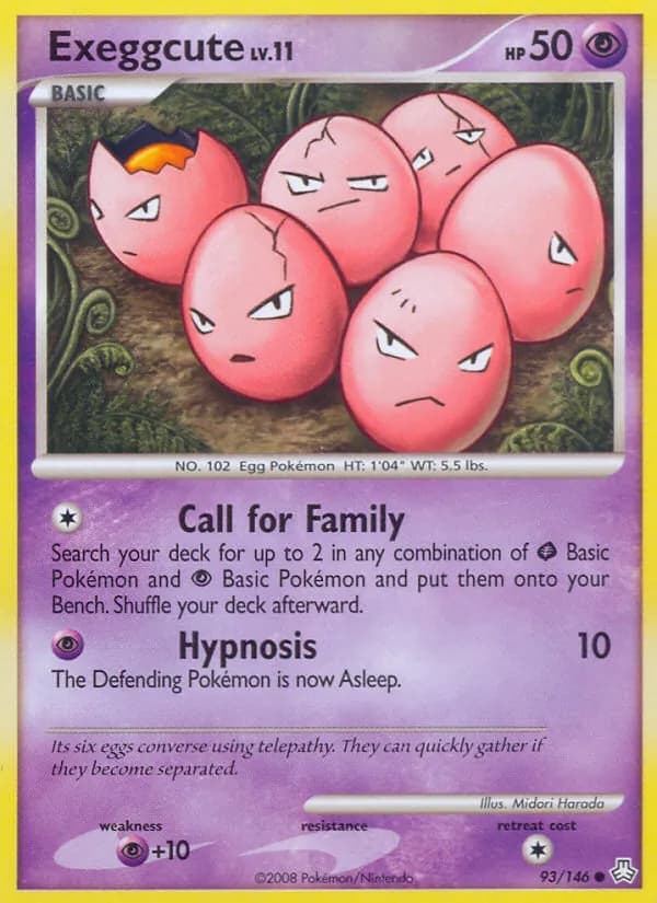 Exeggcute — Legends Awakened, Common