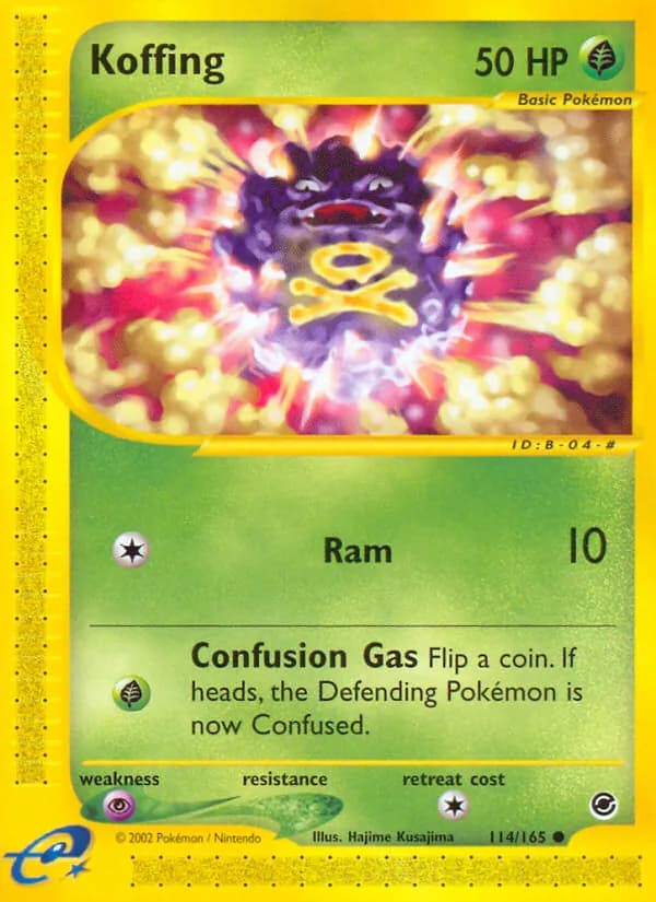 Koffing — Expedition Base Set, Common