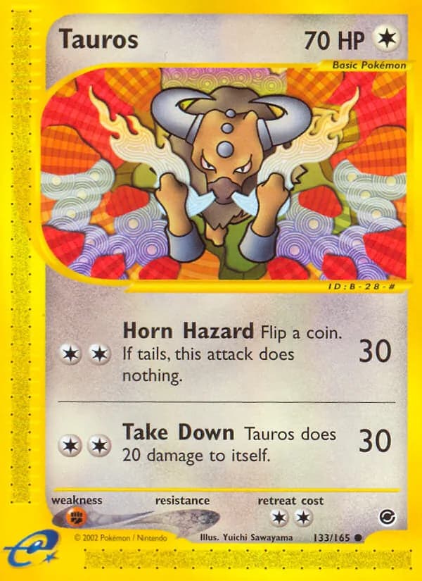 Tauros — Expedition Base Set, Common