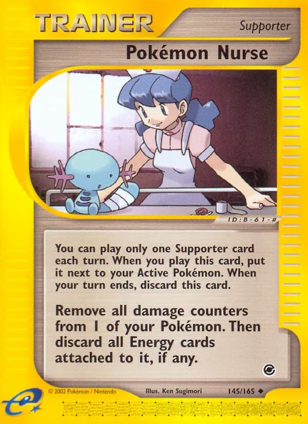 Pokémon Nurse — Expedition Base Set, Uncommon