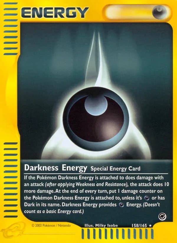 Darkness Energy — Expedition Base Set, Rare