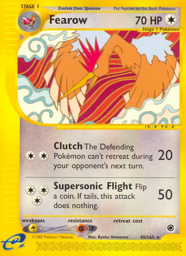 Fearow — Expedition Base Set, Rare