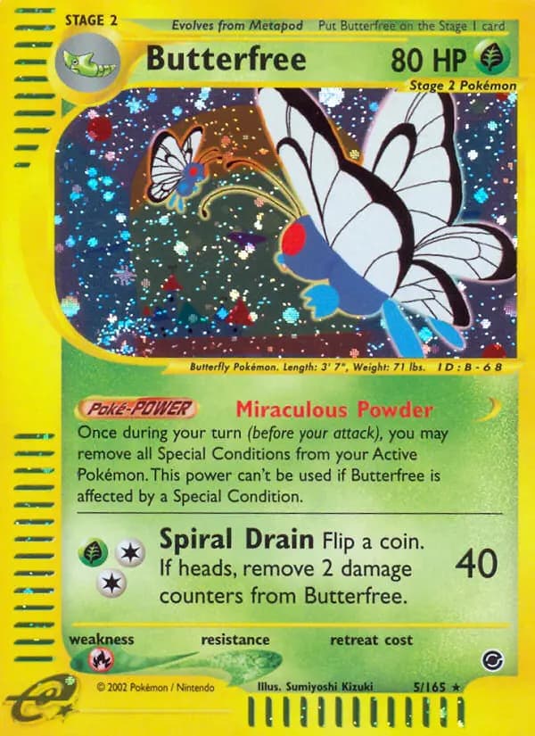 Butterfree — Expedition Base Set, Rare