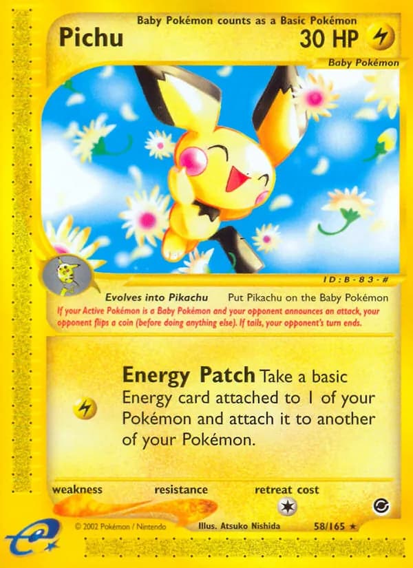 Pichu — Expedition Base Set, Rare