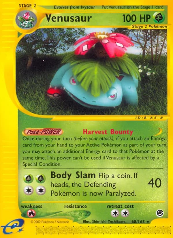 Venusaur — Expedition Base Set, Rare
