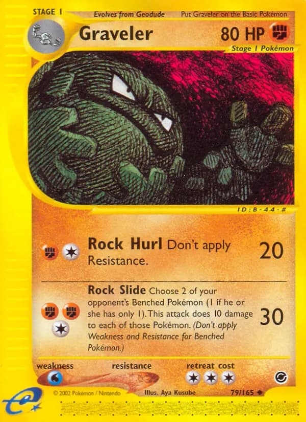 Graveler — Expedition Base Set, Uncommon