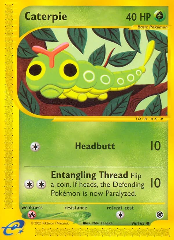 Caterpie — Expedition Base Set, Common