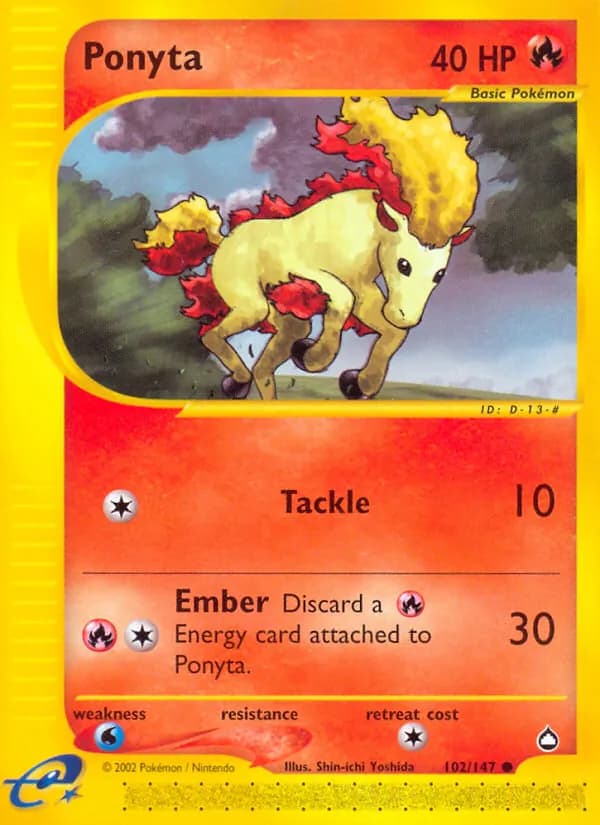 Ponyta — Aquapolis, Common