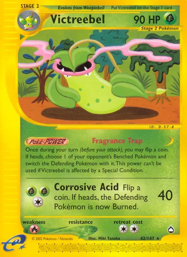 Victreebel — Aquapolis, Rare