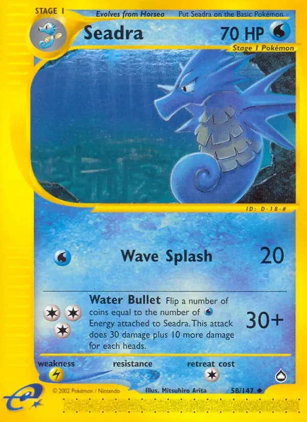 Seadra — Aquapolis, Uncommon