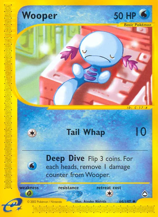 Wooper — Aquapolis, Uncommon