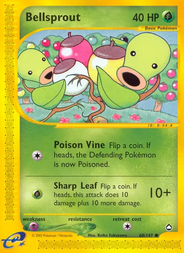 Bellsprout — Aquapolis, Common