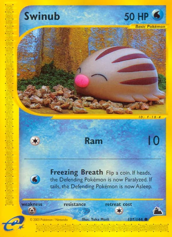 Swinub — Skyridge, Common