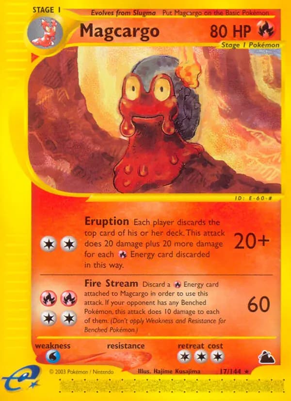 Magcargo — Skyridge, Rare