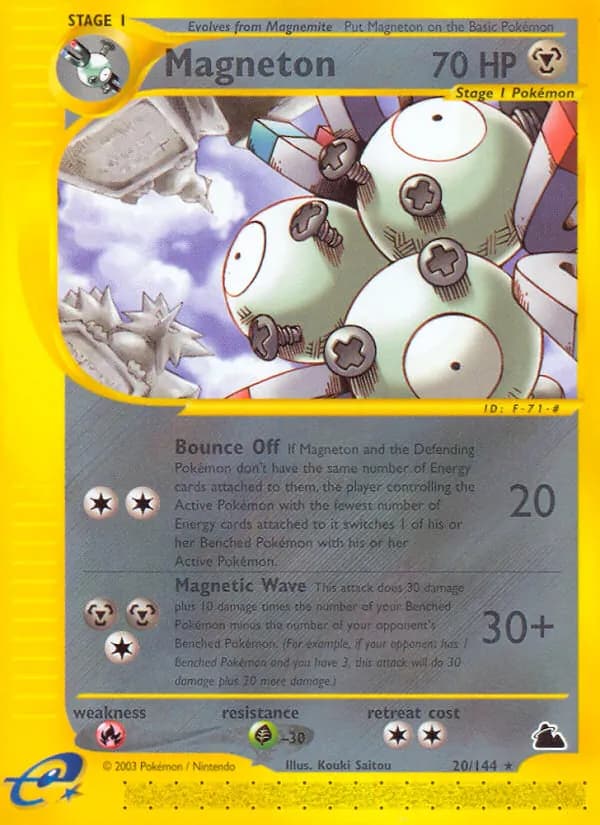 Magneton — Skyridge, Rare
