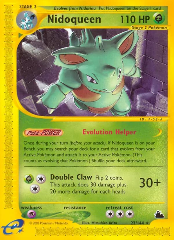 Nidoqueen — Skyridge, Rare