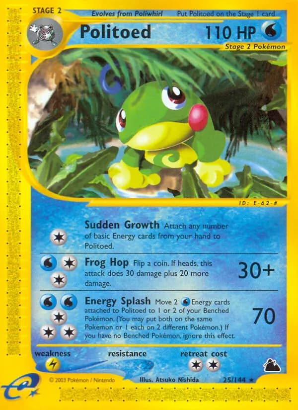 Politoed — Skyridge, Rare